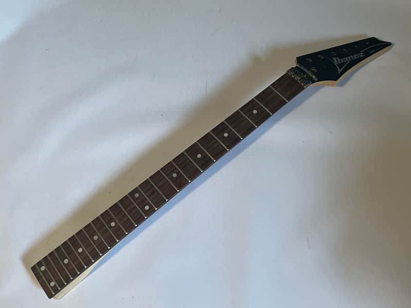 2001 Made in Japan Fujigen Ibanez RG570 Wizard 24 Fret Guitar Neck Floyd Ready Bubinga Stripe image 1