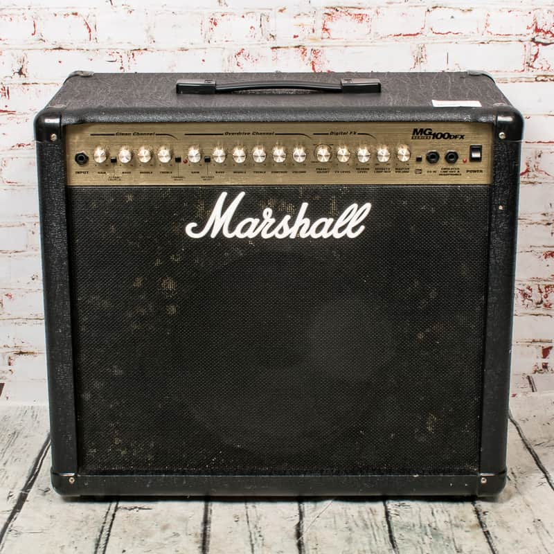 Marshall MG MG100DFX 2-Channel 100-Watt 1x12 Solid State Guitar Combo 2004 - 2008 image 2