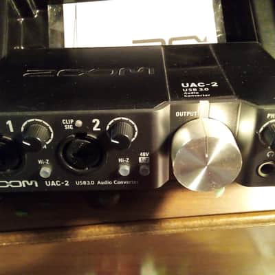 Zoom UAC-2 USB 3.0 SuperSpeed Audio Interface 2010s - Grey image 3