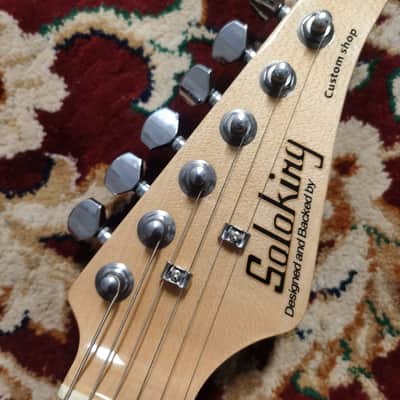 Soloking Custom Shop Koa Top Ash Shur style image 5