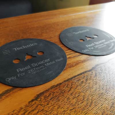 Technics Reel Spacer Late 1970s - Black image 2