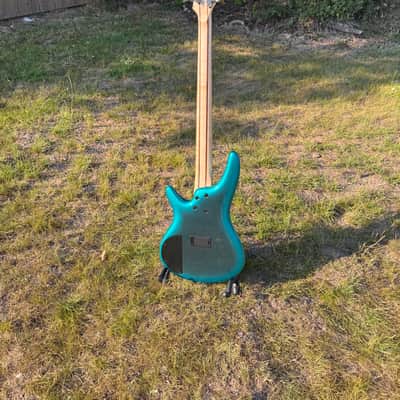 Ibanez SR305E-CUB Soundgear 2020 - Cerulean Aura Burst FULL PRO SET UP! Frets Levelled, Crowned,& Polished, Rolled Edges! image 4