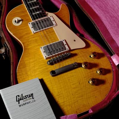 Gibson Custom Shop Murphy Lab 1959 Les Paul Standard Ultra Heavy Aged Lemon Burst [931071] (08/14) image 1