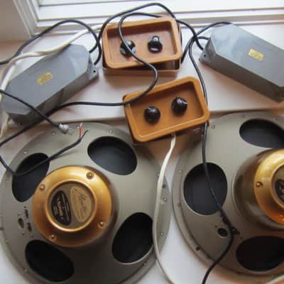 Tannoy Monitor Gold 12" Dual Concentric LSU/HF/12/8 1966 Gold image 3