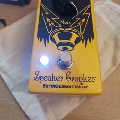 EarthQuaker Devices Speaker Cranker Overdrive V2 2017 - 2021 - Yellow / Black Print image 8