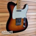 2021 Fender Player Plus Telecaster with Fender Deluxe Gig Bag - 3-Color Sunburst, 7lbs 15oz