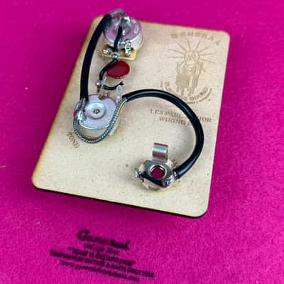 GVT ® Custom Prewired Harness Kit for Gibson® Les Paul® Junior – 0.022µF Ceramic Disc Capacitor image 4
