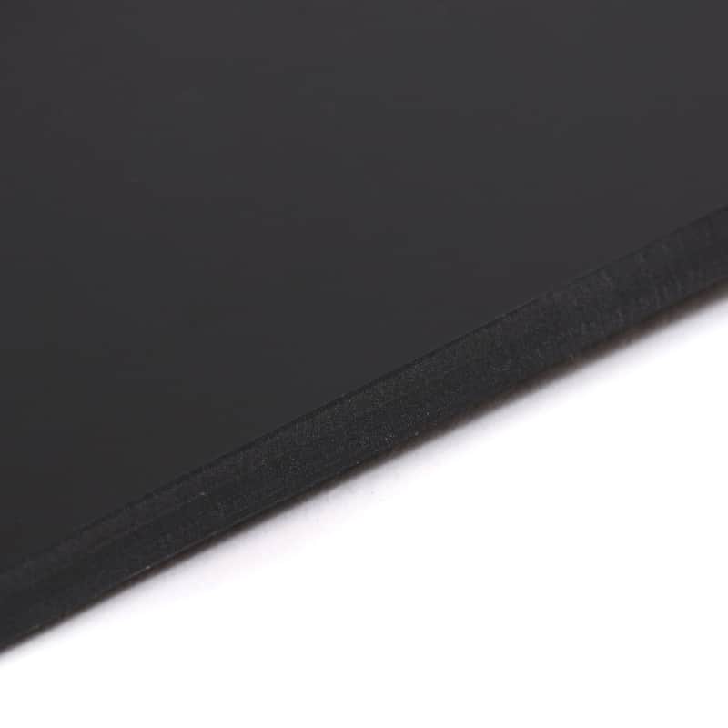 Brio Pickguard Blanks 12" x 17" 1 Ply Matte Black image 1