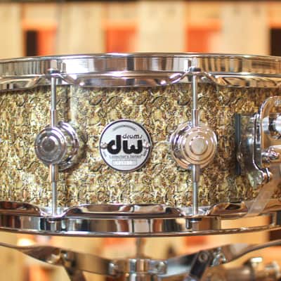 DW 5x14 Collector's Standard Maple Golden Boa Snare Drum - SO#1131904 - #2 image 2