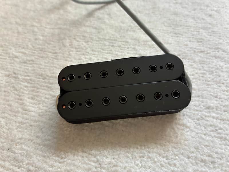 Lundgren 7-String Black Heaven Neck Pickup 2020-Present - Black image 1