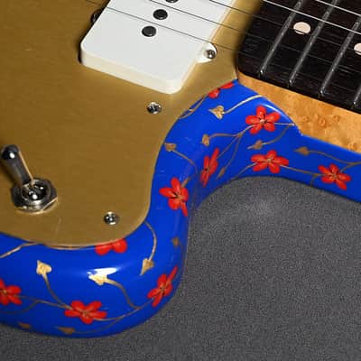 Fender Custom Shop Jazzmaster "Blue with Red & Gold" Thorn / Gallenberger Project 2022 image 16