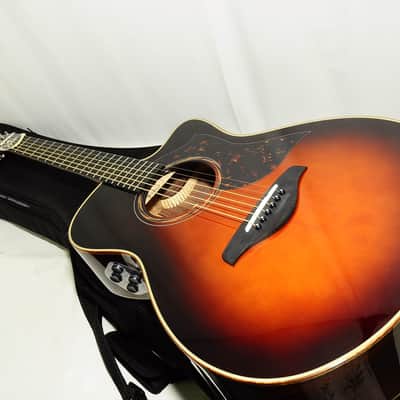 Excellent Yamaha AC3R ARE TBS Acoustic Guitar Ref No 4024 image 1
