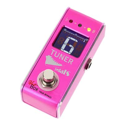 Hot Box Pedals Pink Tuner Attitude Series Mini Chromatic Guitar Bass ViolinTuner image 2