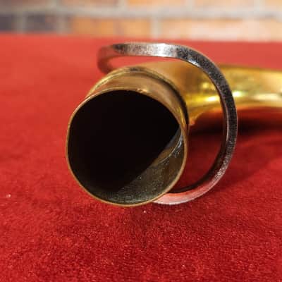 Yamaha Tenor Sax Neck Brass/Silver image 4