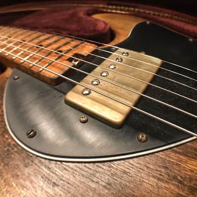 Lucky Dog Televangelist Custom relic aged telecaster tele guitar + gatorskin embossed teardrop case image 6