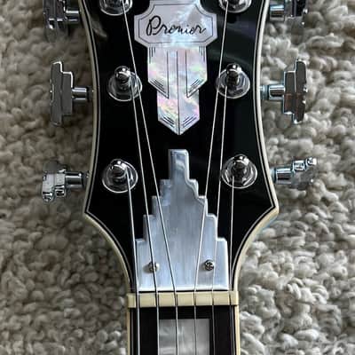 D'Angelico Premier DC Semi Hollow Electric Guitar, Sky Blue DAPDCSKBCS image 7