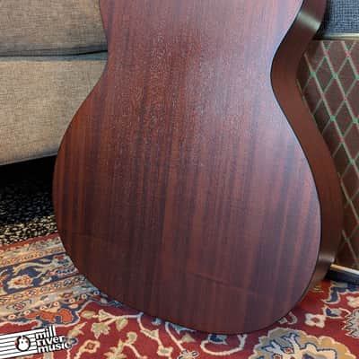 Iris JB Natural All Mahogany w/ Tortoise binding and pickguard Acoustic Guitar- Used image 4