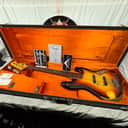 Fender USA Custom Shop Jaco Pastorius Signature Relic Tribute Jazz Bass Fretless 4-string J-Bass with COA + Case 2010 - 3-Color Sunburst / Rosewood fingerboard
