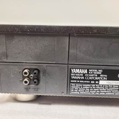 Yamaha KX-W262 dual auto-reverse cassette deck image 11