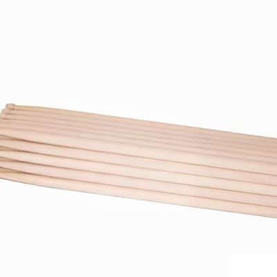 Drum Sticks，7A Drumsticks, 15 Pairs Classic Maple Wood Tip Drum Sticks for Acoustic Drum and Electronic Set, Professional Musical Instrument Percussion Accessories image 1