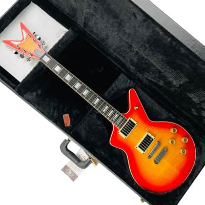 Dean USA Custom Shop Cadillac Flame Top - Trans Cherry Sunburst image 21