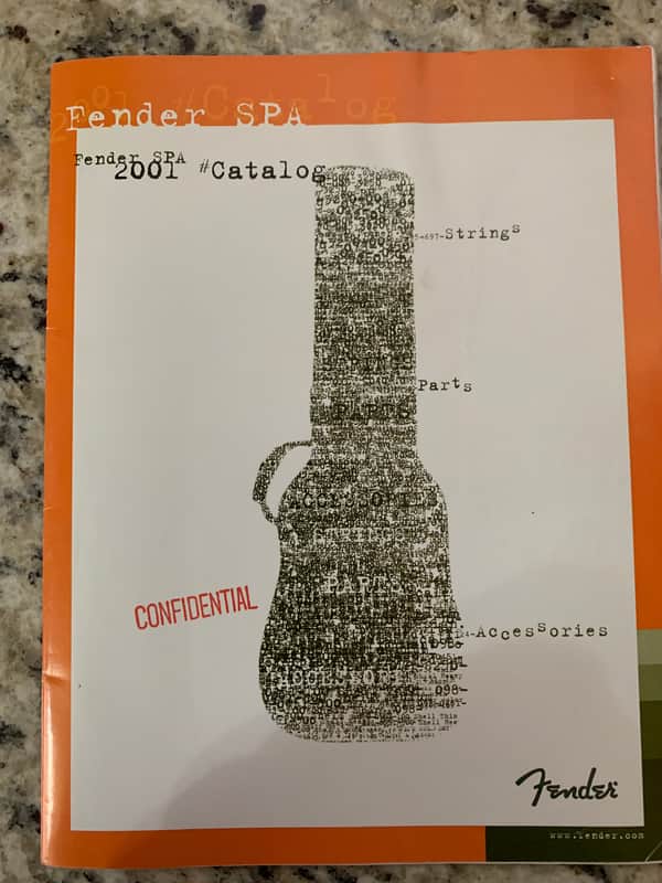 Fender Accessories Catalog
