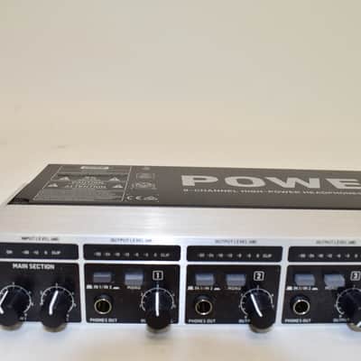 Behringer HA8000 8-Channel Headphone Mixing/Distribution Amplifier image 4