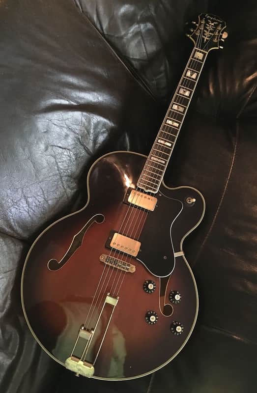 Immagine Epiphone Emperor TH 1981 Sunburst Matsumoku - 1