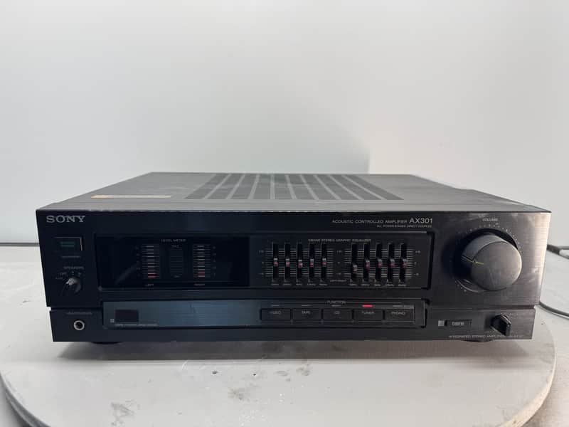 Sony TA-AX301 Stereo Receiver HiFi Vintage Integrated Amplifier Home Audio