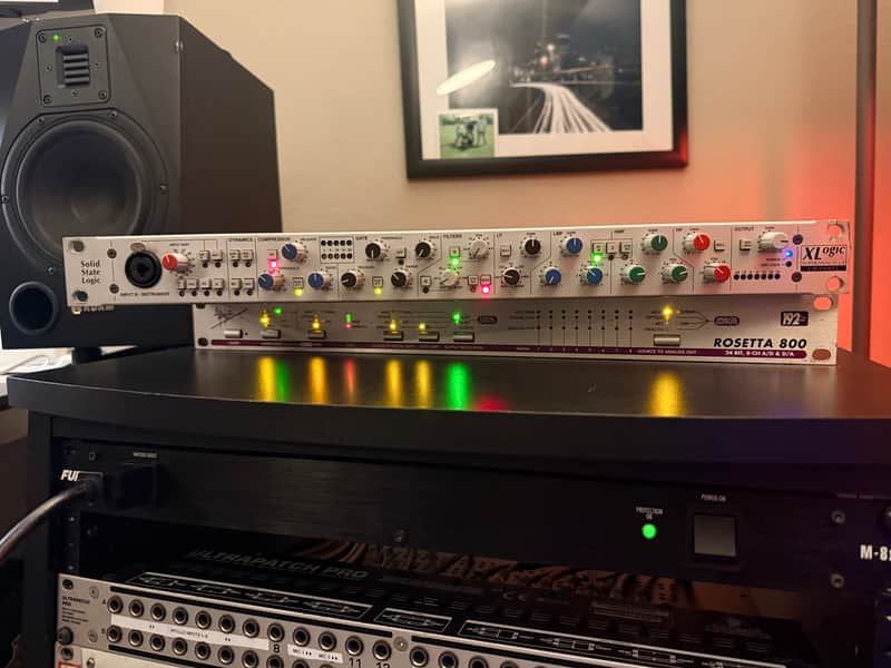 Solid State Logic XLogic SuperAnalogue Channel Signal Processor 2007 - 2014 - Silver image 1