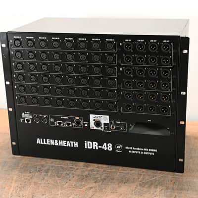 Allen & Heath iDR-48 48-In, 24-Out Audio Stage Box CG01JGJ image 1