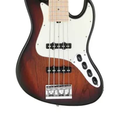 Sadowsky MetroLine 21-Fret Vintage J/J Bass-Swamp Ash Body-5 String-Almond Sunburst Transparent Satin image 2