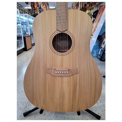 Cole Clark Fat Lady 1 Acoustic / Electric Guitar - Left Hand Bunya / Mahogany image 1