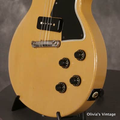 1958 Gibson TENOR Les Paul Special TV YELLOW w/HANG TAG!!! image 8