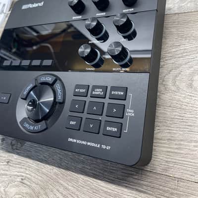Roland TD-27 Electronic V-Drum Module w/ V-Expressions Maxx Exp Pack, 2 Aux Cables, Manual & More! image 6