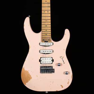Charvel Pro-Mod Signature Rick Graham DK24 2PT MPL Worn Shell Pink (195) image 3