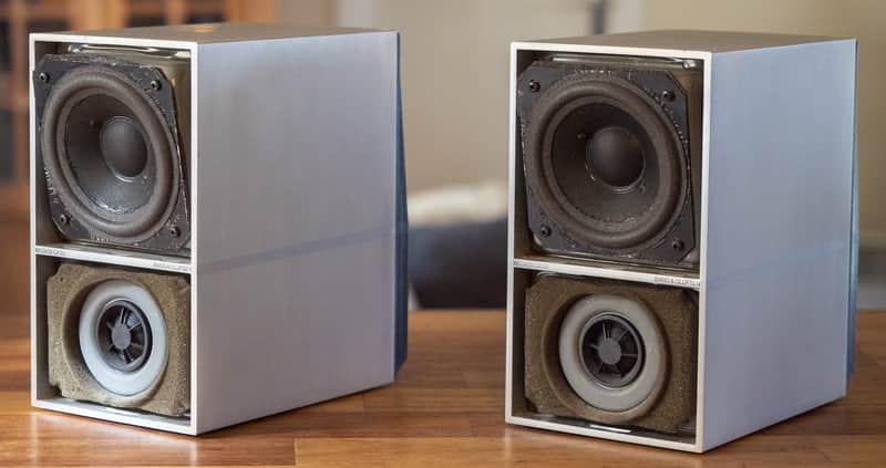 Bang & Olufsen Beovox CX50 1986 - bookshelf speakers, brushed