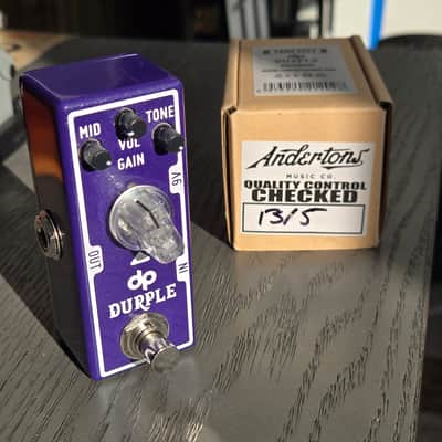 Tone City Durple Overdrive 2019 - Present - Purple / White image 1