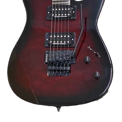 Framus Diablo Progressive X in Burgundy Blackburst w/Seymour Duncans and Floyd Rose image 1