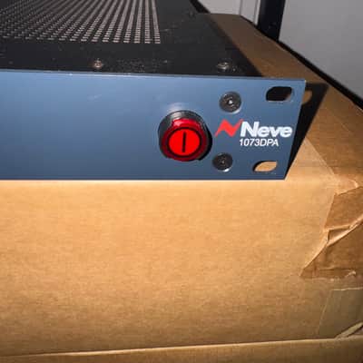 AMS Neve 1073DPA Dual Channel Mic Preamp 2010s - Blue image 4