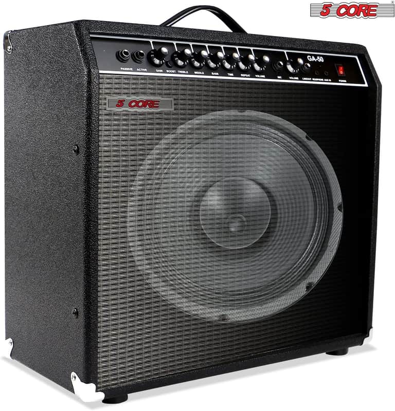 5 Core 12" Inch 75 Watt Replacement Guitar Amplifier Speaker 8 Ohm Black FR-12120DC GTR image 1