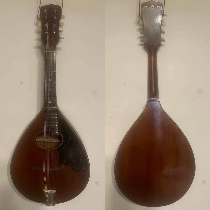 Wurlitzer mandolin 1919-1922 - natural mahogany image 1