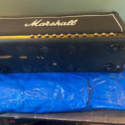 Marshall JCM 800 Lead Series Model 2210 100-Watt Master Volume Head with Reverb 1980s - Black image 20
