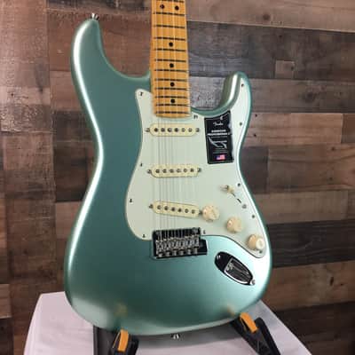 Fender American Professional II Stratocaster, Mystic Surf Green, Hard Case, Free Ship, 207 image 2