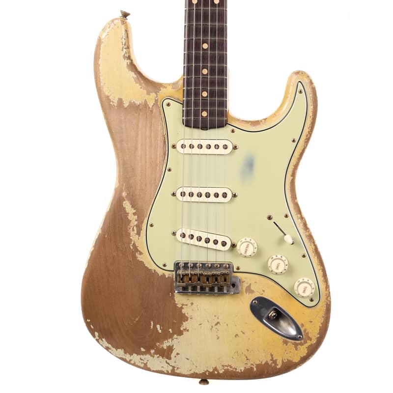 Fender Custom Shop 1960 Stratocaster Ultimate Relic Masterbuilt Dale Wilson Sonic Blue image 1