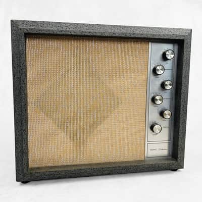Silvertone Model 1482 1x12" Combo Amplifier 1960s - Gray image 1