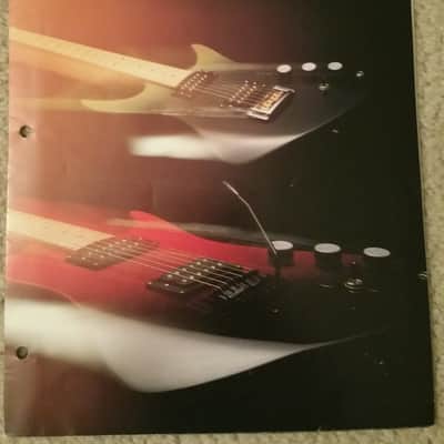 Quest Guitar Catalog / Fold-out Poster 1984 image 1