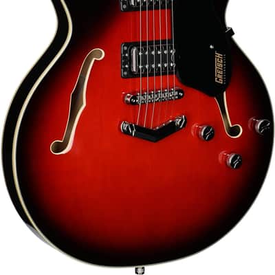 Gretsch G5622 Electromatic Center Block Double-Cut Electric Guitar, Claret Burst image 3