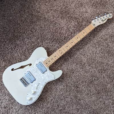 Immagine Fender Classic Series '72 Telecaster Thinline 2000 - 2018 - White blonde - 2
