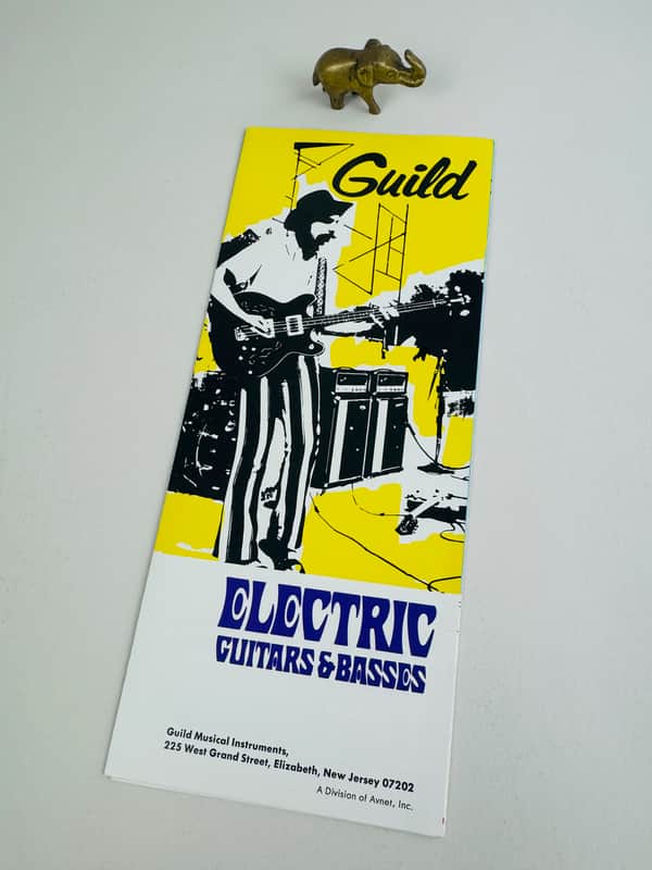 Guild Electric Guitars & Basses Foldout Catalog – 1973 image 1